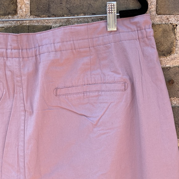 HP!💎 Reitmans, NWT Paper Bag Capri Pants, High Waisted, Lilac, Plus, 20, 22 - Picture 9 of 16